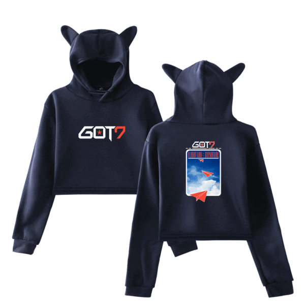 Got7 Cropped Hoodie #3 - Image 4