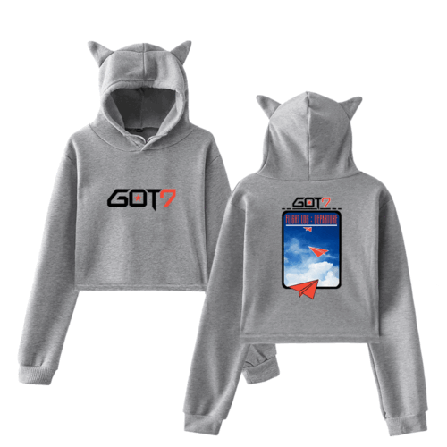 Got7 Cropped Hoodie #3