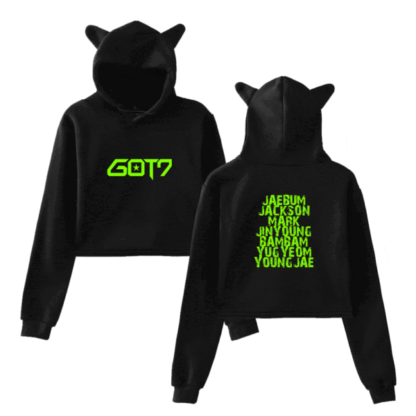 Got7 Cropped Hoodie #1 - Image 2