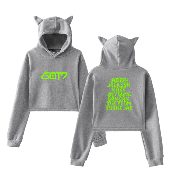 Got7 Cropped Hoodie #1 - Image 4