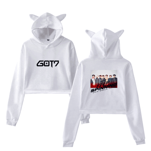 Got7 Cropped Hoodie #5