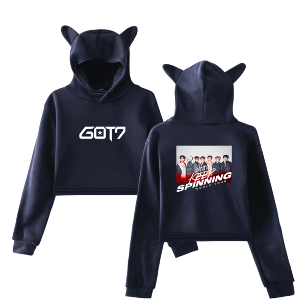 Got7 Cropped Hoodie #5 - Image 3