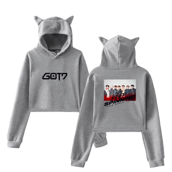Got7 Cropped Hoodie #5 - Image 4