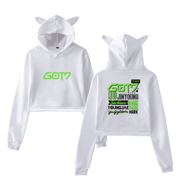 Got7 Cropped Hoodie #4 - Image 2