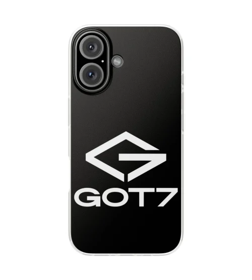Got7 Phone Case with colorful designs related to the albums