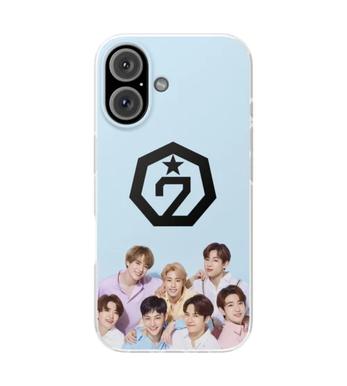 Got7 Phone Case with colorful designs related to the albums