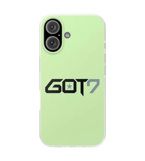 Got7 Phone Case with colorful designs related to the albums