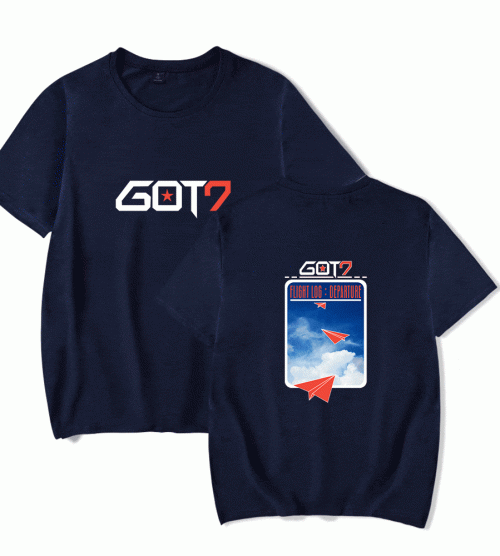 Got7 T-Shirt where fandom imagery is visible